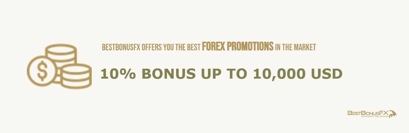 10% Bonus up to 10,000 USD – BestBonusFX