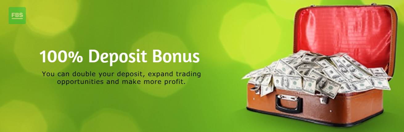 100% Deposit Bonus- Fbs.com