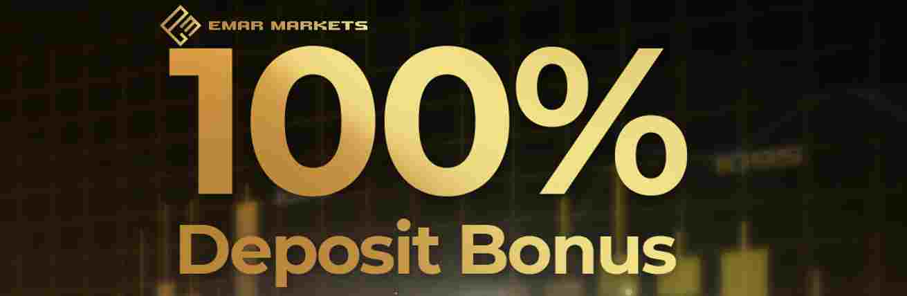 100% Deposit Bonus – Emar Markets