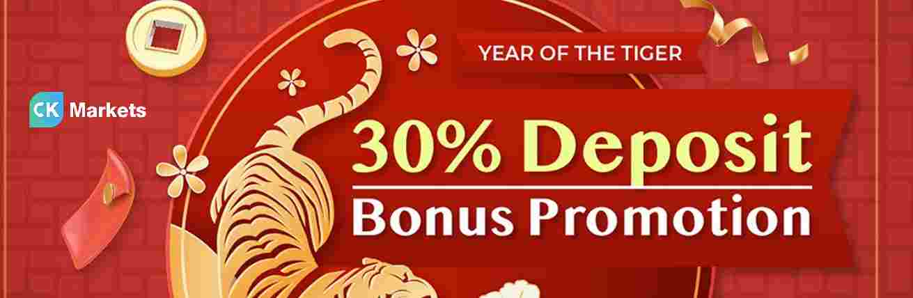 30% Bonus for Chinese – CK Markets