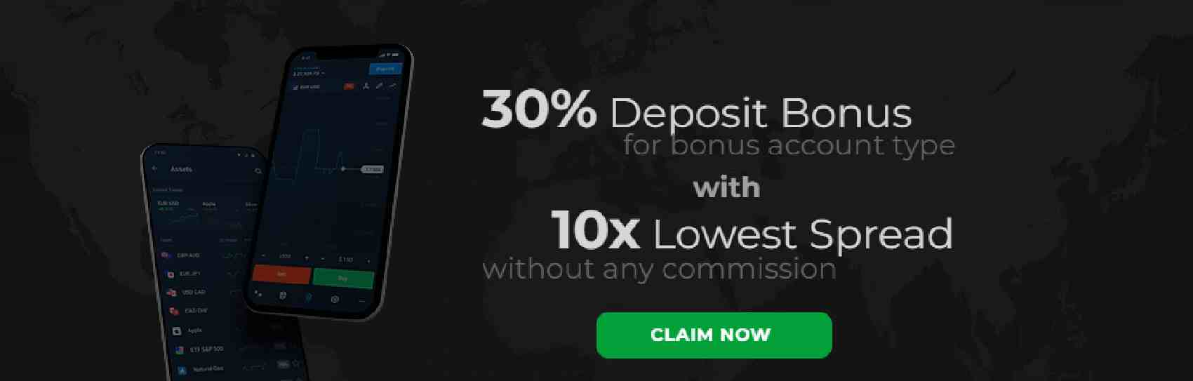 30% Deposit Bonus – FXQ Market