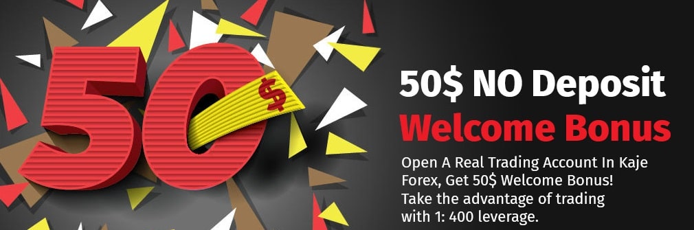 50$ No Deposit Bonus – Kaje Forex
