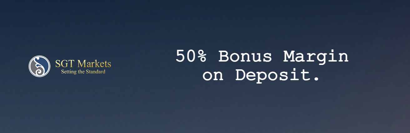 50% Bonus Margin on Deposit – SGT Markets