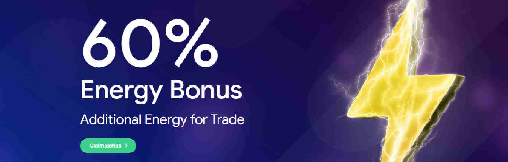 60% Energy Bonus – SuperForex