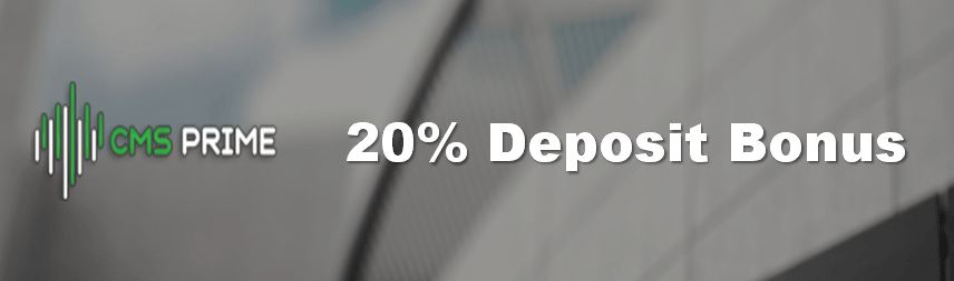 20% Deposit Bonus – CMS Prime