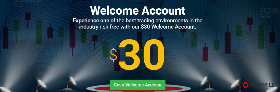  Welcome Account – Tickmill
