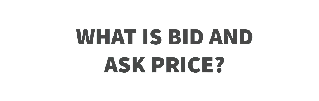 What is a Bid Price/What is an Ask Price?