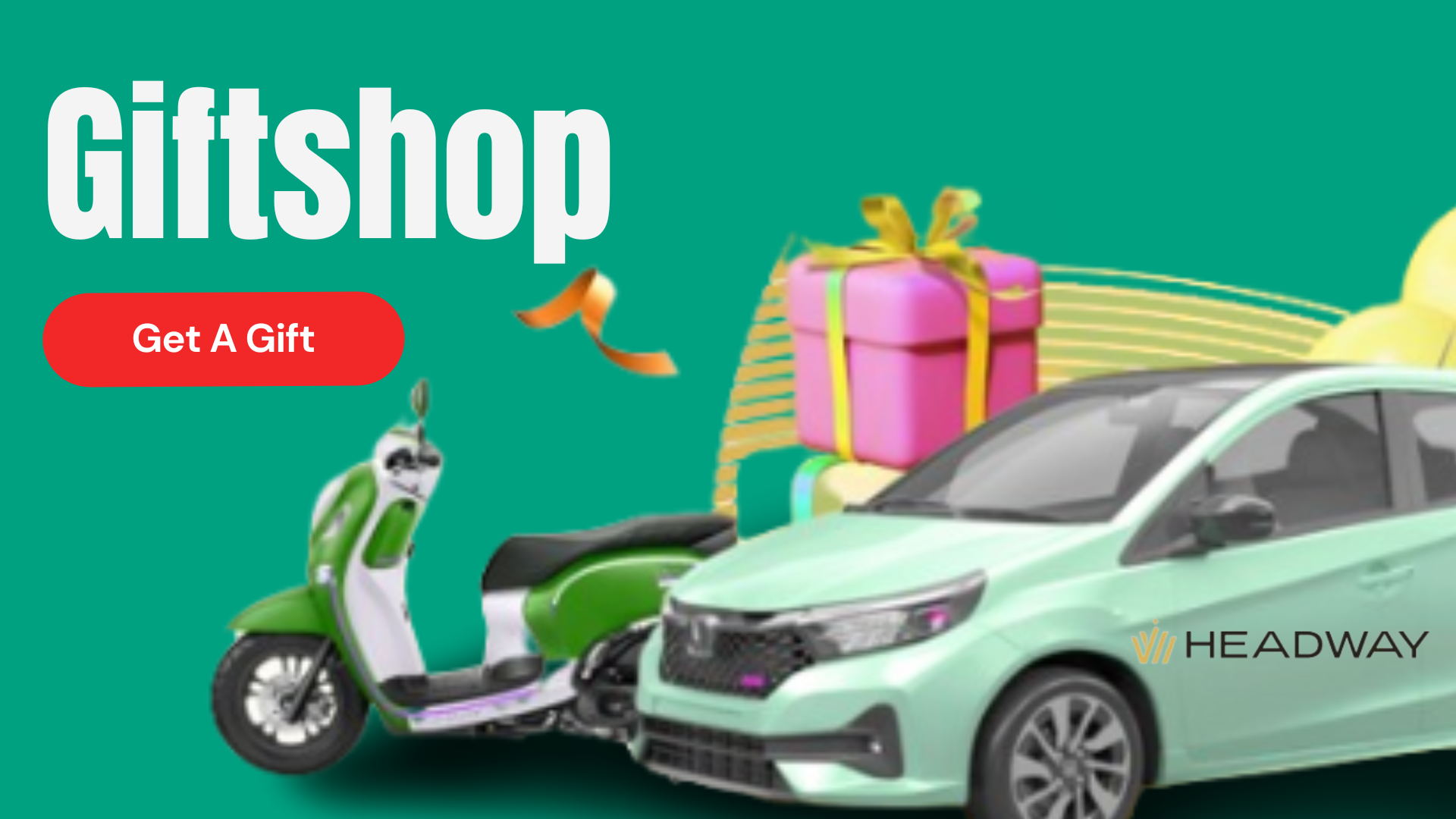 New Giftshop Promotion- Headway