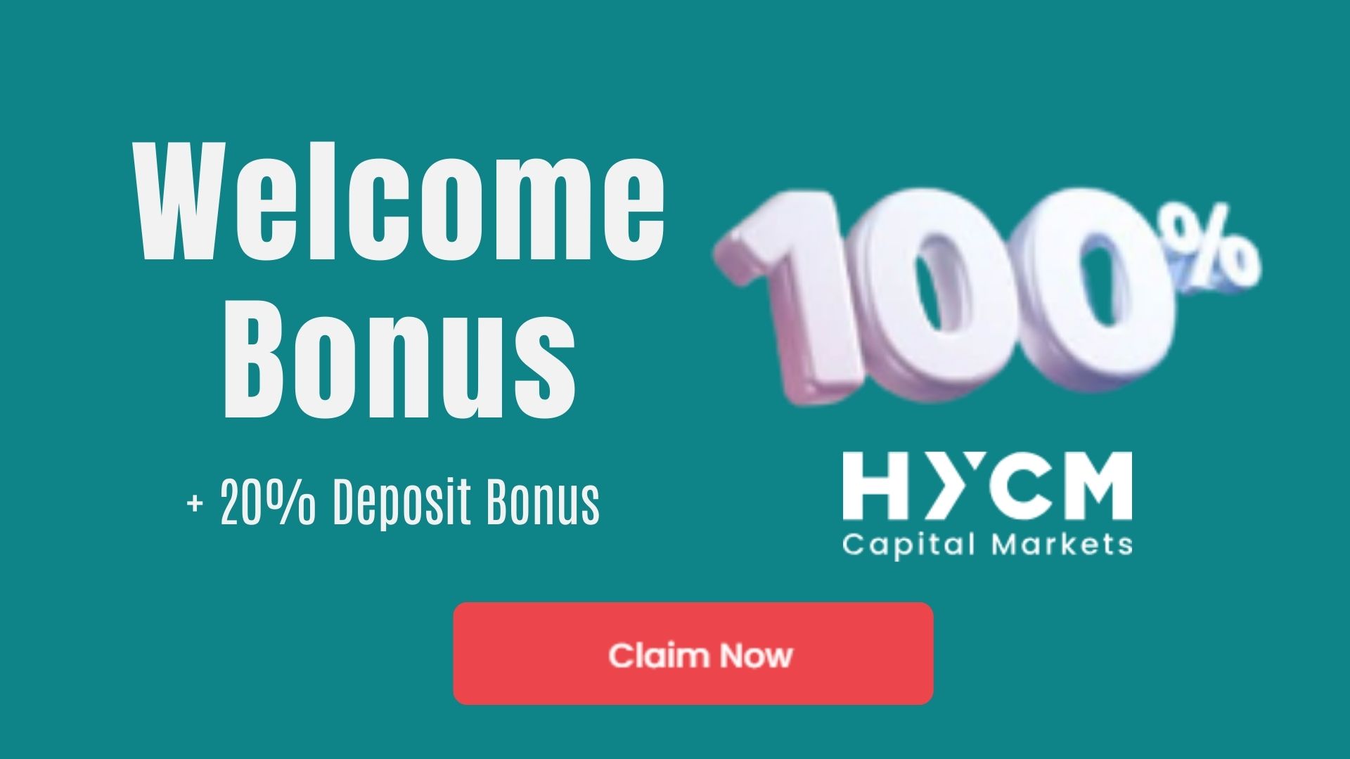 100% Welcome Bonus – HYCM