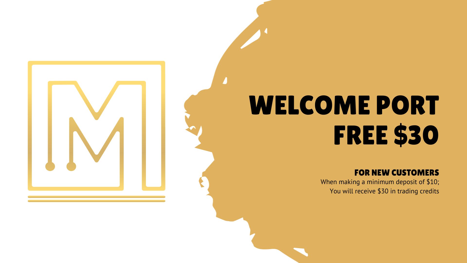 Welcome Port FREE  – MplusFX