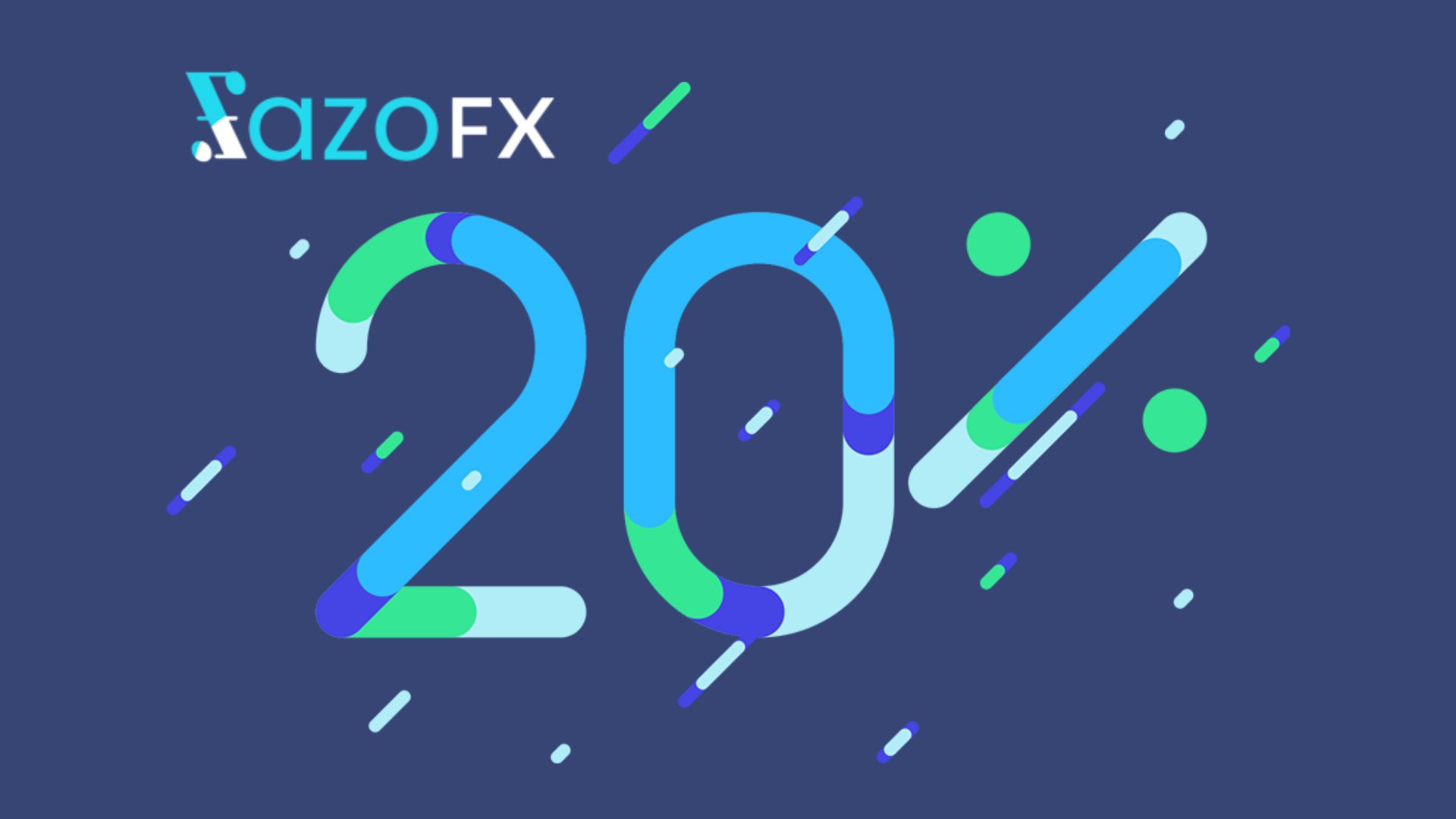 20% Tradable Bonus – FazoFX