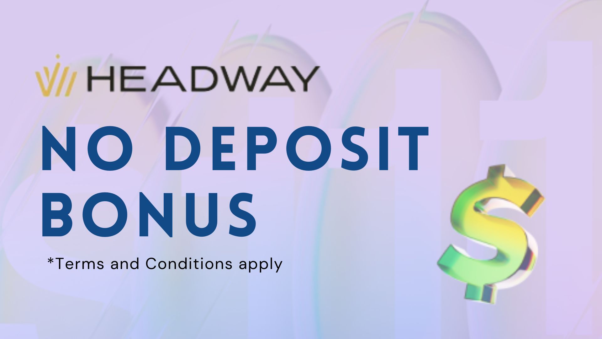 1 No Deposit Bonus – Headway