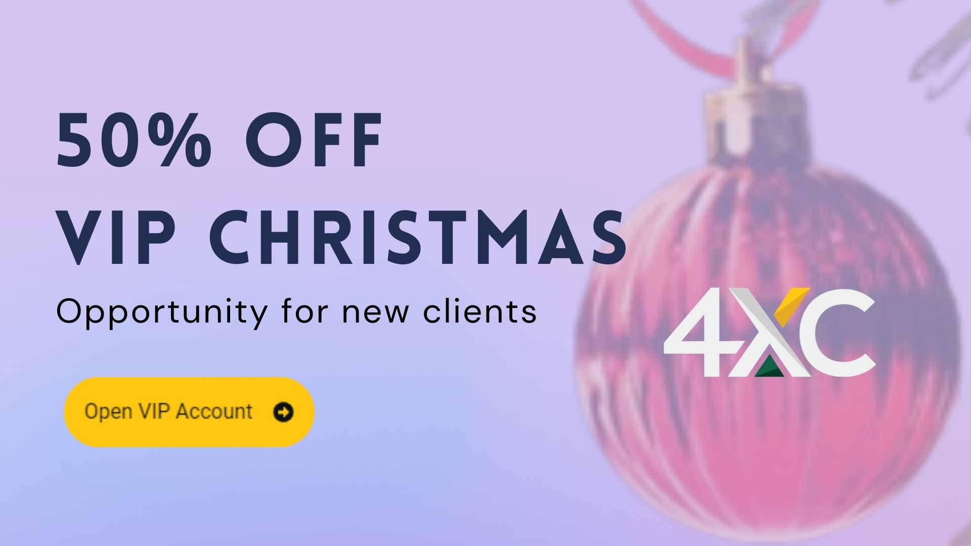 VIP Christmas 50% OFF – 4XC.COM